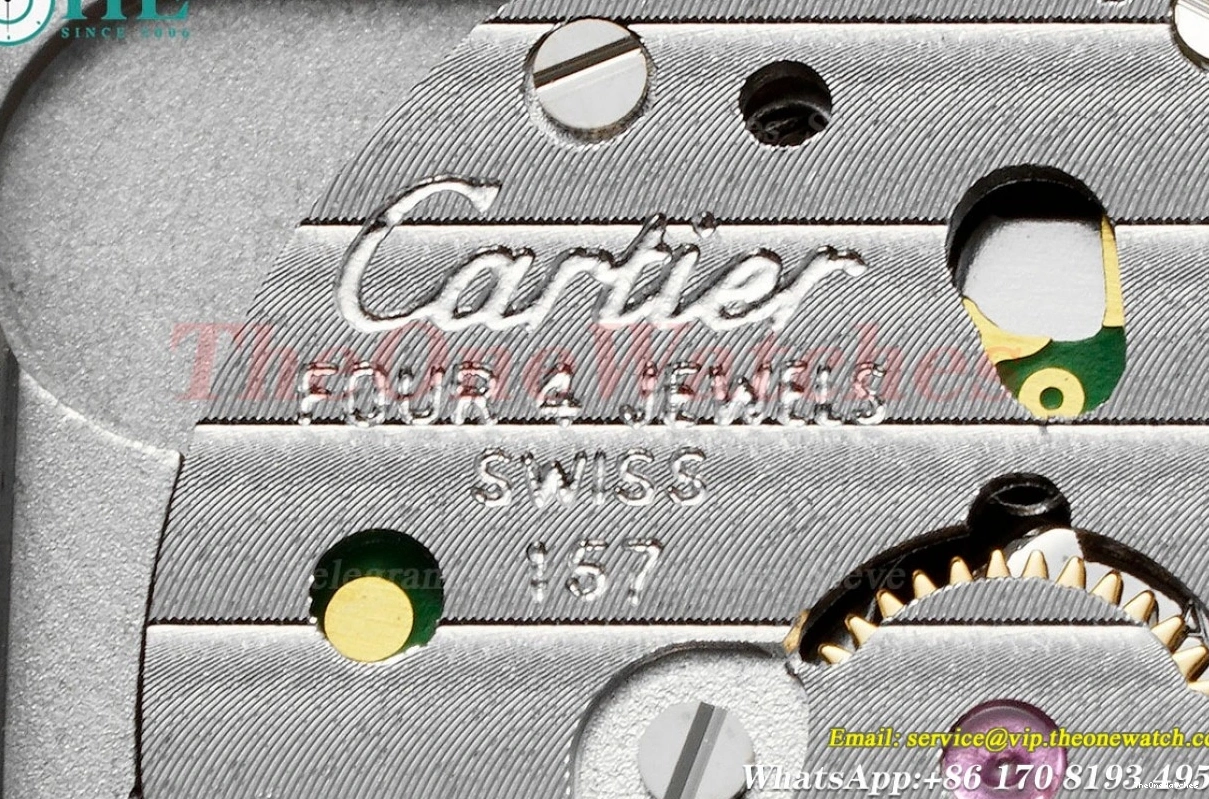 Quartz Grey Dumont Santos SS Dial AF LE Silver 0116